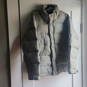 SESSIONS Green Puffer convertible Jacket